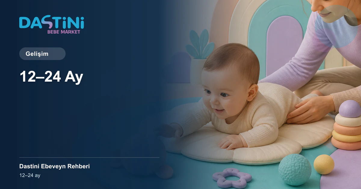 12–24 Ay için Dastini Ebeveyn Rehberi kapak illüstrasyonu